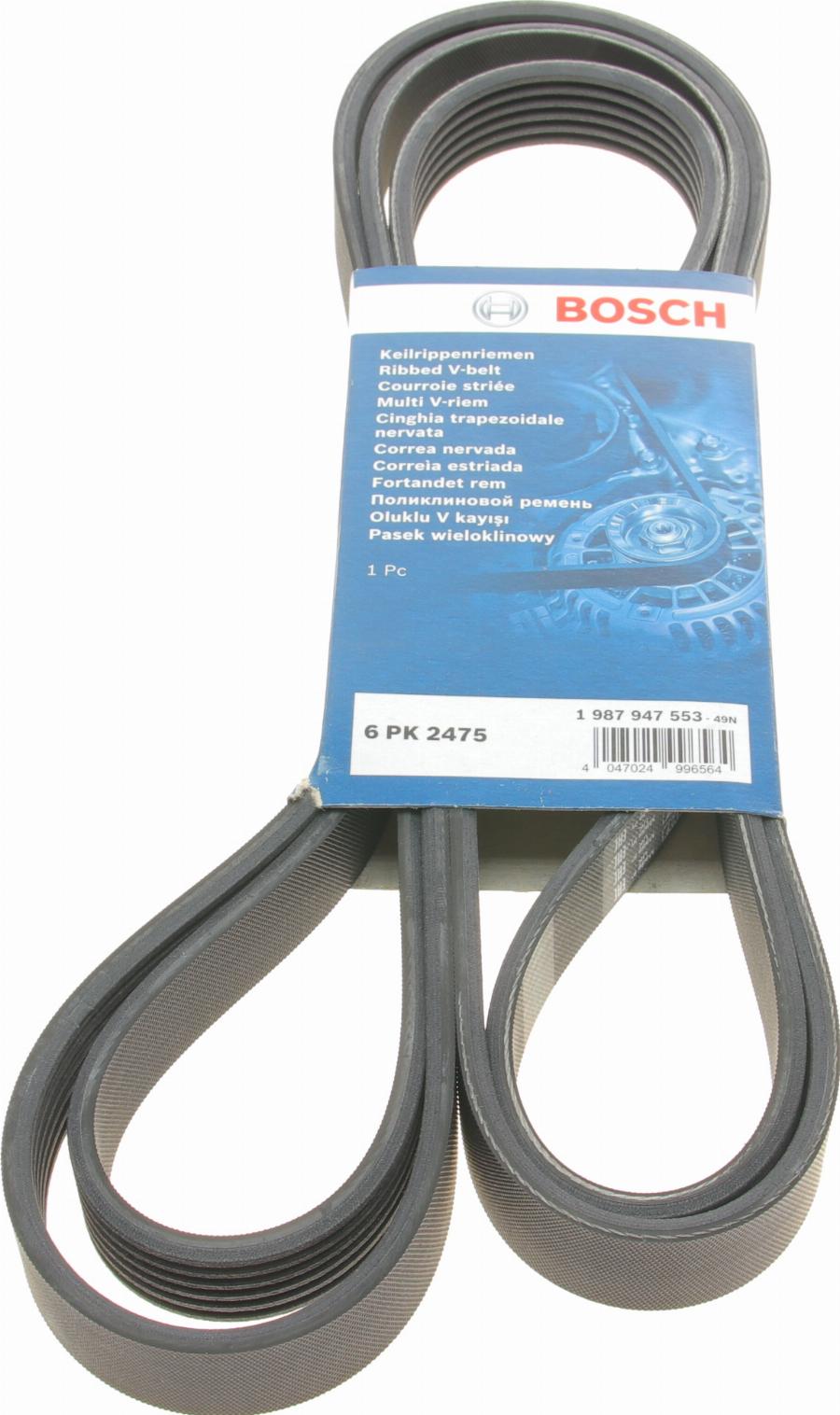 BOSCH 1 987 947 553 - Поликлиновой ремень unicars.by