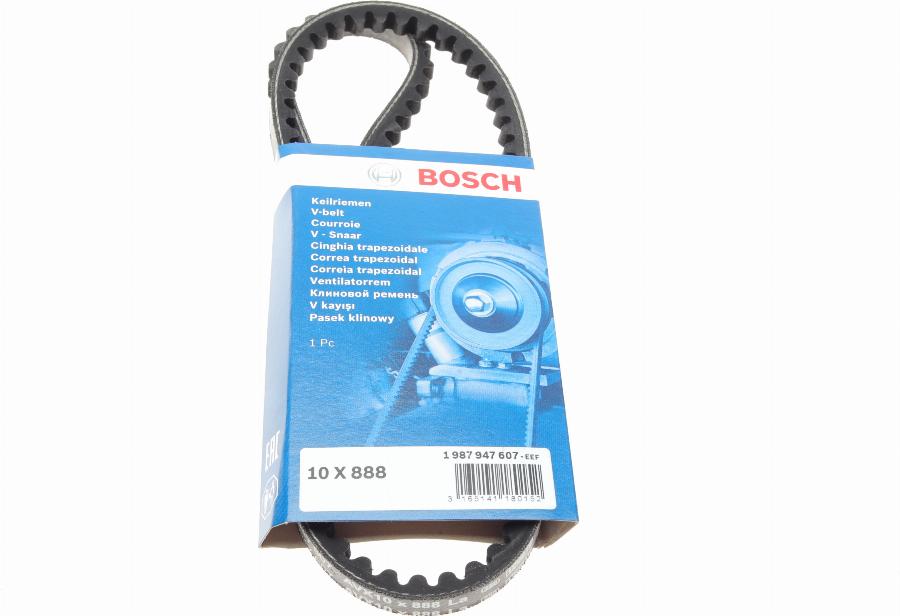 BOSCH 1 987 947 607 - Клиновой ремень, поперечные рёбра unicars.by