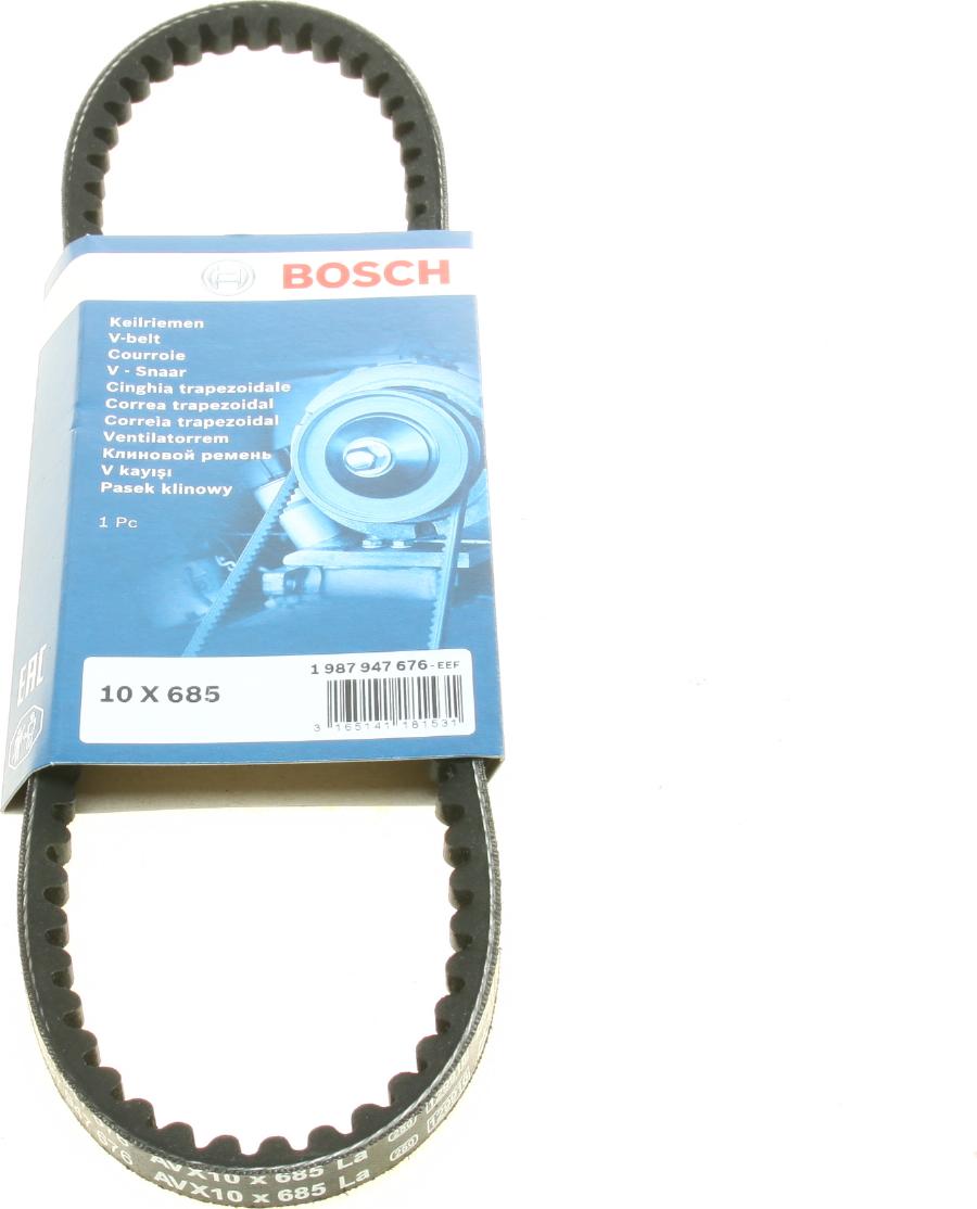 BOSCH 1 987 947 676 - Клиновой ремень, поперечные рёбра unicars.by