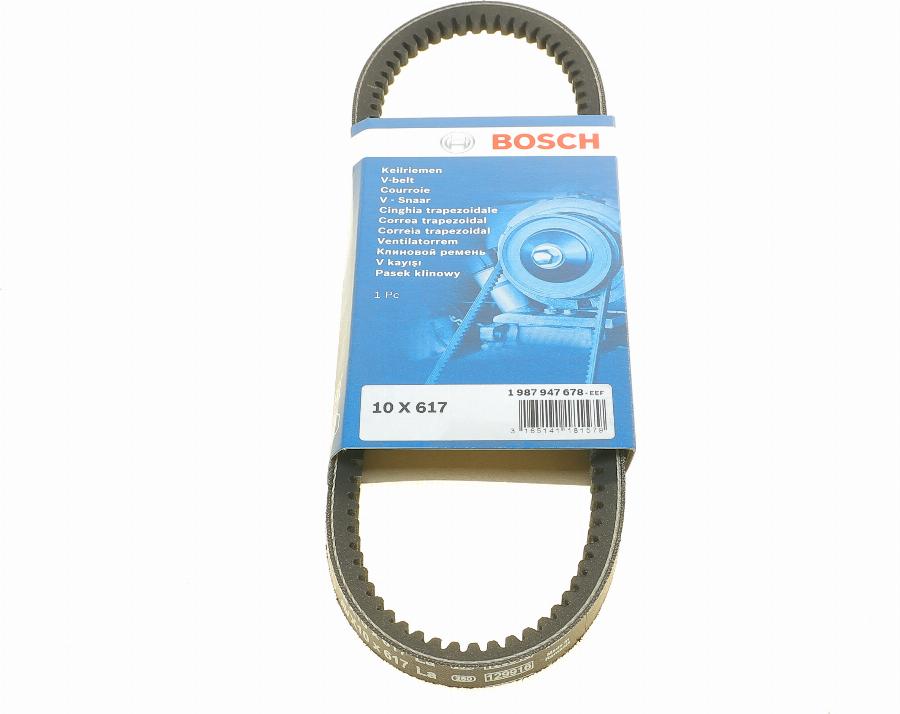 BOSCH 1 987 947 678 - Клиновой ремень, поперечные рёбра unicars.by