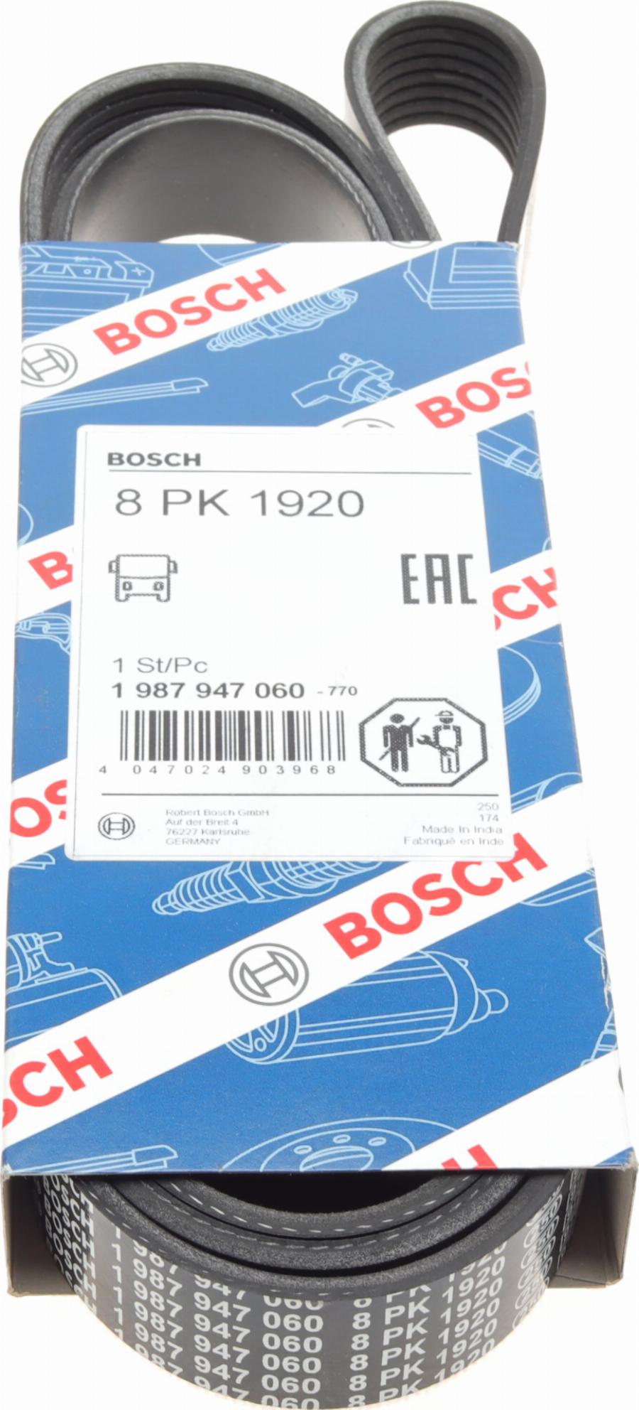 BOSCH 1 987 947 060 - Поликлиновой ремень unicars.by