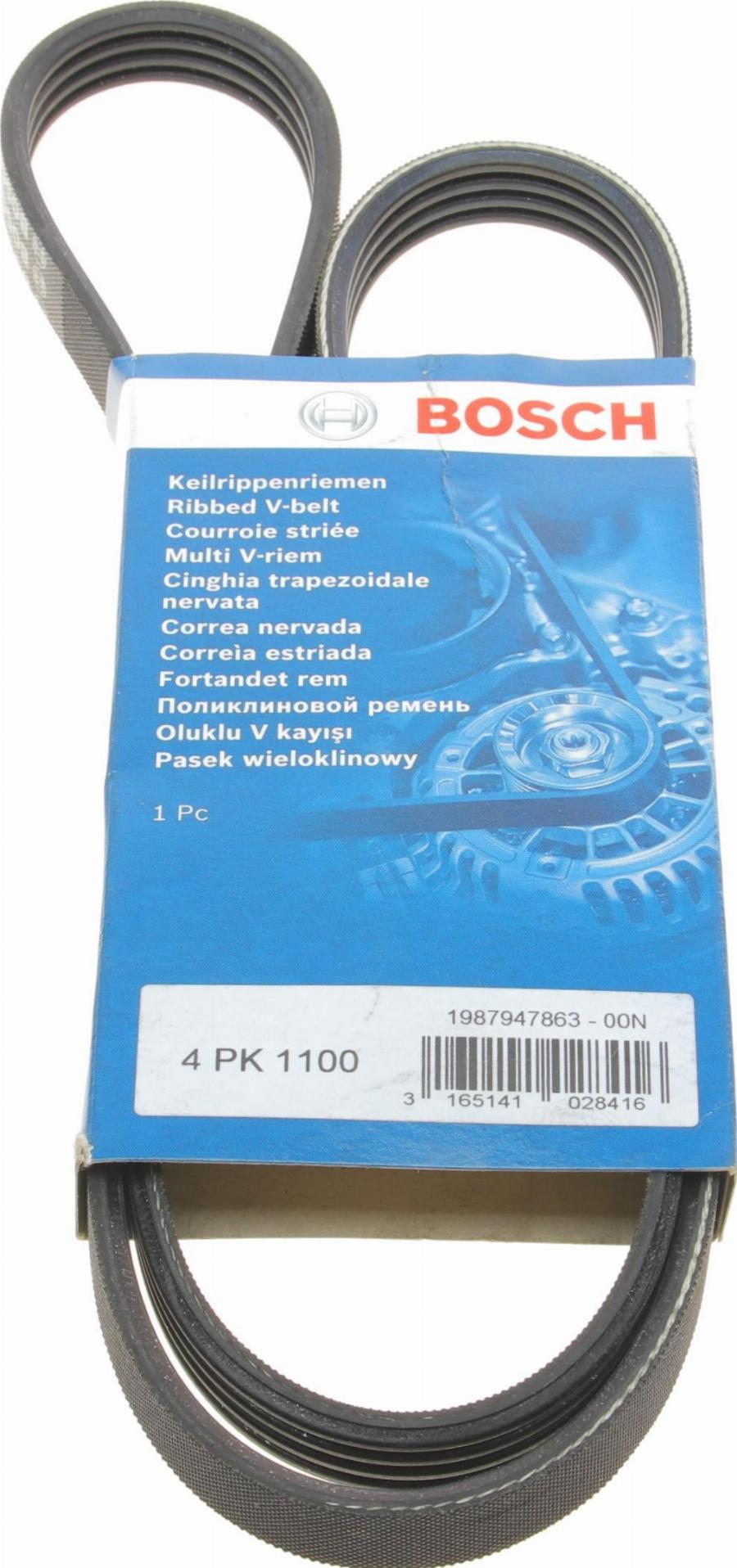 BOSCH 1 987 947 863 - Поликлиновой ремень unicars.by