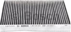 BOSCH 1 987 435 548 - Фильтр воздуха в салоне unicars.by