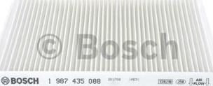 BOSCH 1 987 435 088 - Фильтр воздуха в салоне unicars.by