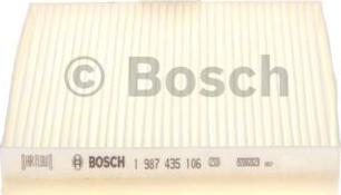 BOSCH 1 987 435 106 - Фильтр воздуха в салоне unicars.by