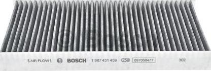 BOSCH 1 987 431 459 - Фильтр воздуха в салоне unicars.by