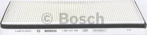 BOSCH 1 987 431 198 - Фильтр воздуха в салоне unicars.by