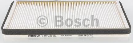 BOSCH 1 987 431 174 - Фильтр воздуха в салоне unicars.by