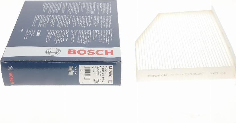 BOSCH 1 987 432 097 - Фильтр воздуха в салоне unicars.by