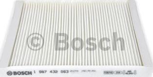 BOSCH 1 987 432 063 - Фильтр воздуха в салоне unicars.by