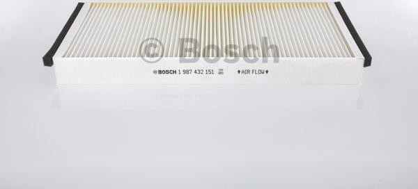 BOSCH 1 987 432 151 - Фильтр воздуха в салоне unicars.by