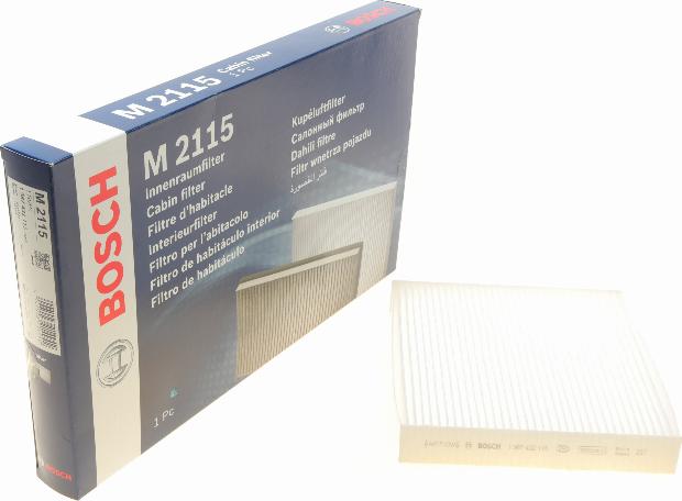 BOSCH 1 987 432 115 - Фильтр воздуха в салоне unicars.by