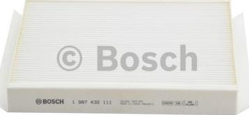 BOSCH 1 987 432 111 - Фильтр воздуха в салоне unicars.by