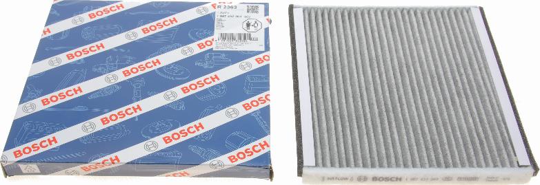 BOSCH 1 987 432 363 - Фильтр воздуха в салоне unicars.by