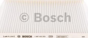 BOSCH 1 987 432 253 - Фильтр воздуха в салоне unicars.by