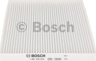 BOSCH 1 987 432 224 - Фильтр воздуха в салоне unicars.by