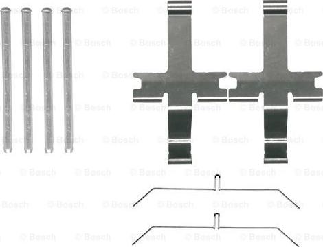 BOSCH 1 987 474 485 - Комплектующие для колодок дискового тормоза unicars.by