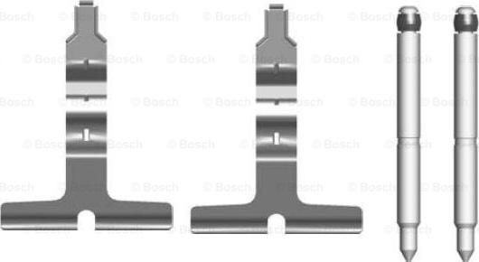 BOSCH 1 987 474 430 - Комплектующие для колодок дискового тормоза unicars.by