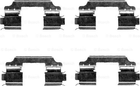 BOSCH 1 987 474 667 - Комплектующие для колодок дискового тормоза unicars.by