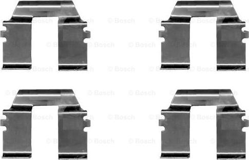 BOSCH 1 987 474 629 - Комплектующие для колодок дискового тормоза unicars.by