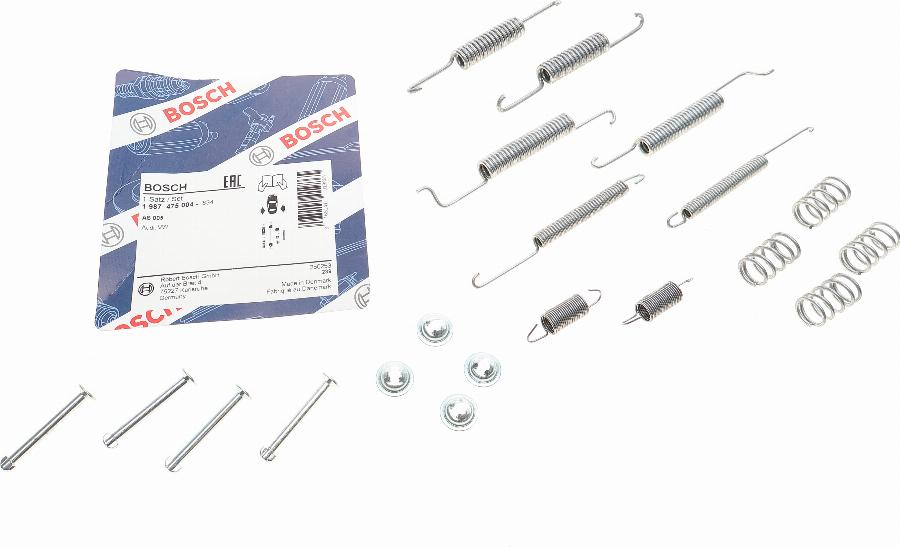 BOSCH 1 987 475 004 - Комплектующие, барабанный тормозной механизм unicars.by