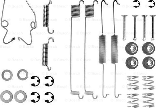 BOSCH 1 987 475 181 - Комплектующие, барабанный тормозной механизм unicars.by