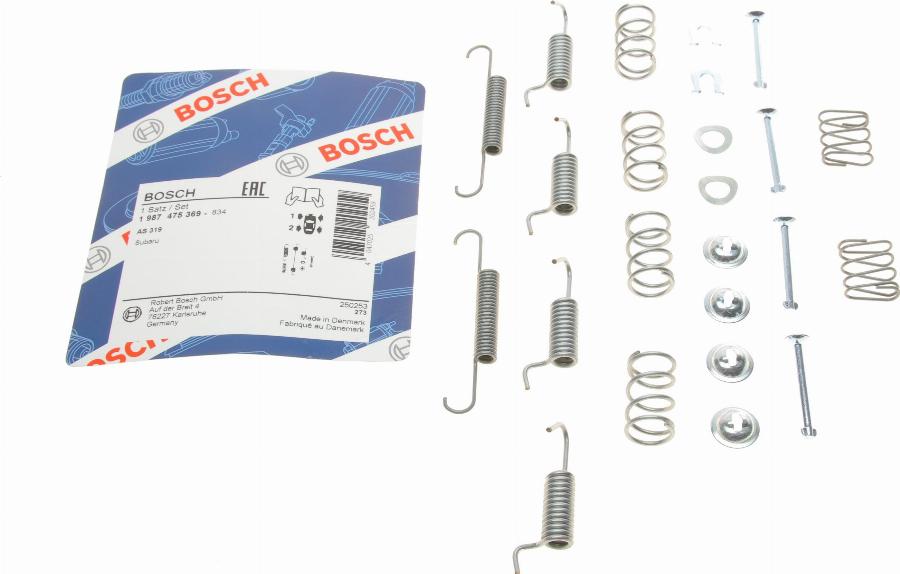 BOSCH 1 987 475 369 - Комплектующие, стояночная тормозная система unicars.by