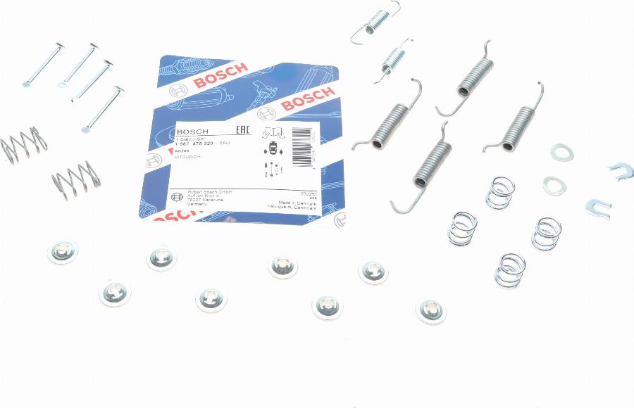 BOSCH 1 987 475 320 - Комплектующие, стояночная тормозная система unicars.by