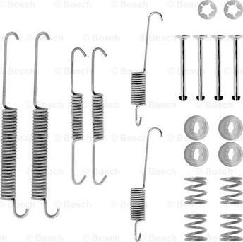 BOSCH 1 987 475 256 - Комплектующие, барабанный тормозной механизм unicars.by