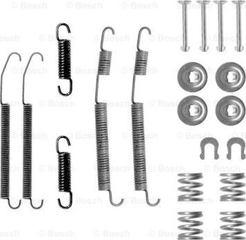 BOSCH 1 987 475 258 - Комплектующие, барабанный тормозной механизм unicars.by