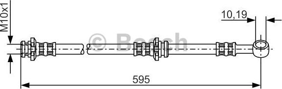 BOSCH 1 987 476 131 - Тормозной шланг unicars.by