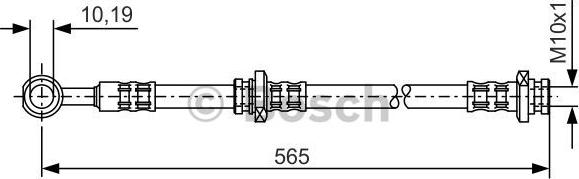 BOSCH 1 987 476 132 - Тормозной шланг unicars.by