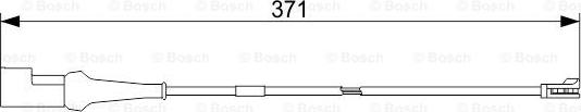 BOSCH 1 987 473 553 - Сигнализатор, износ тормозных колодок unicars.by