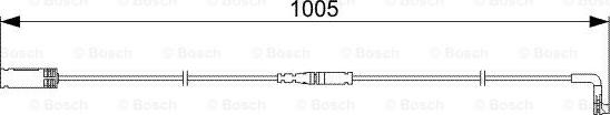 BOSCH 1 987 473 053 - Сигнализатор, износ тормозных колодок unicars.by