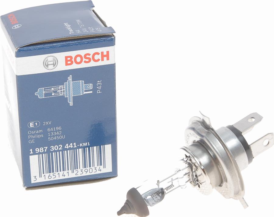 BOSCH 1 987 302 441 - Лампа накаливания, фара дальнего света unicars.by