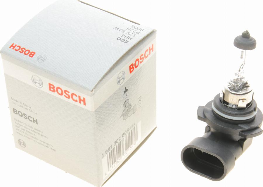 BOSCH 1 987 302 808 - Лампа накаливания, фара дальнего света unicars.by