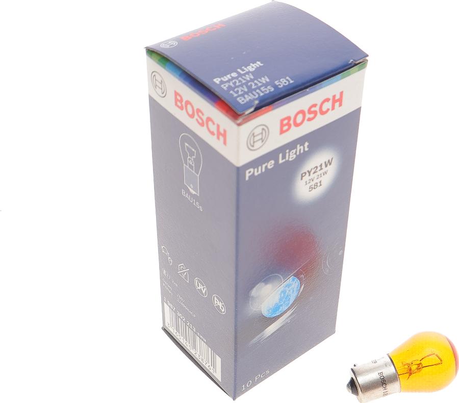 BOSCH 1 987 302 213 - Лампа накаливания, фонарь указателя поворота unicars.by