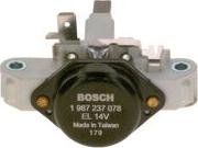 BOSCH 1 987 237 078 - Регулятор напряжения, генератор unicars.by