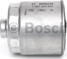 BOSCH 1 457 434 443 - Топливный фильтр unicars.by