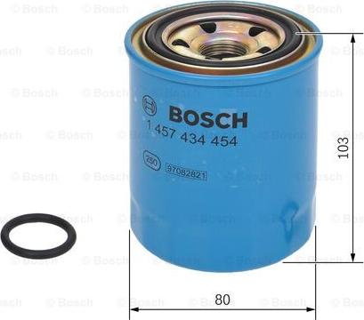 BOSCH 1 457 434 454 - Топливный фильтр unicars.by