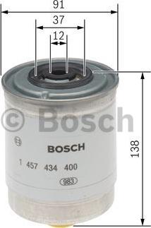 BOSCH 1 457 434 400 - Топливный фильтр unicars.by