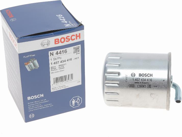 BOSCH 1 457 434 416 - Топливный фильтр unicars.by