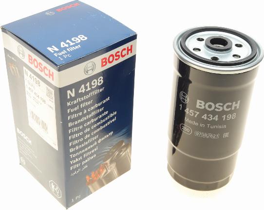 BOSCH 1 457 434 198 - Топливный фильтр unicars.by