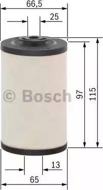 BOSCH 1 457 431 325 - Топливный фильтр unicars.by