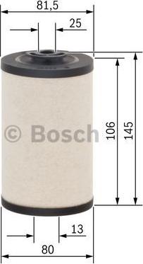 BOSCH 1 457 431 326 - Топливный фильтр unicars.by