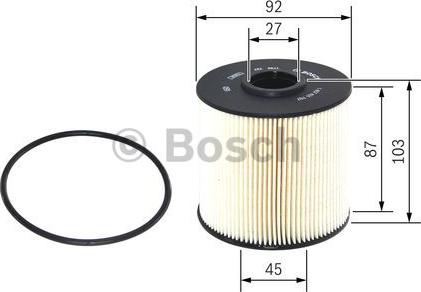 BOSCH 1 457 431 707 - Топливный фильтр unicars.by