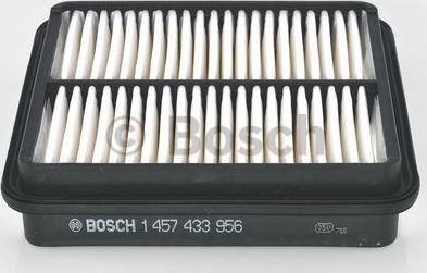 BOSCH 1 457 433 956 - Воздушный фильтр, двигатель unicars.by