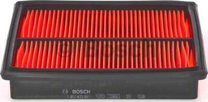 BOSCH 1 457 433 961 - Воздушный фильтр, двигатель unicars.by