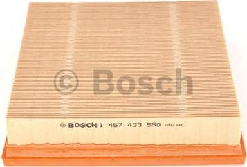 BOSCH 1 457 433 550 - Воздушный фильтр, двигатель unicars.by