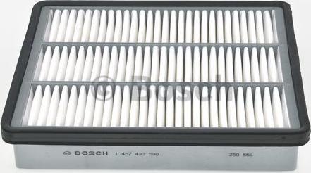 BOSCH 1 457 433 580 - Воздушный фильтр, двигатель unicars.by